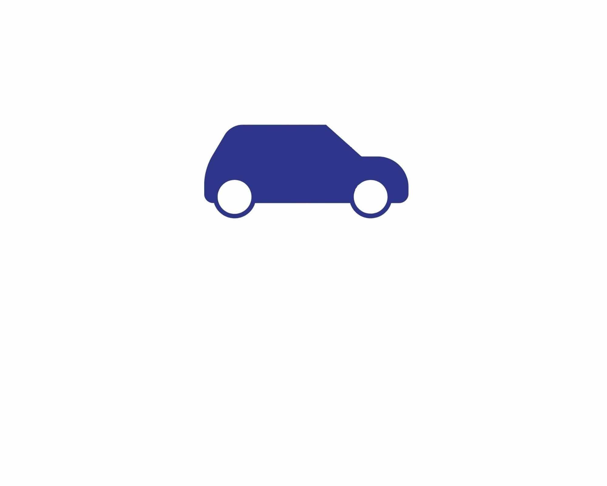 pictogramme automobile bleue pictogramme automobile bleue